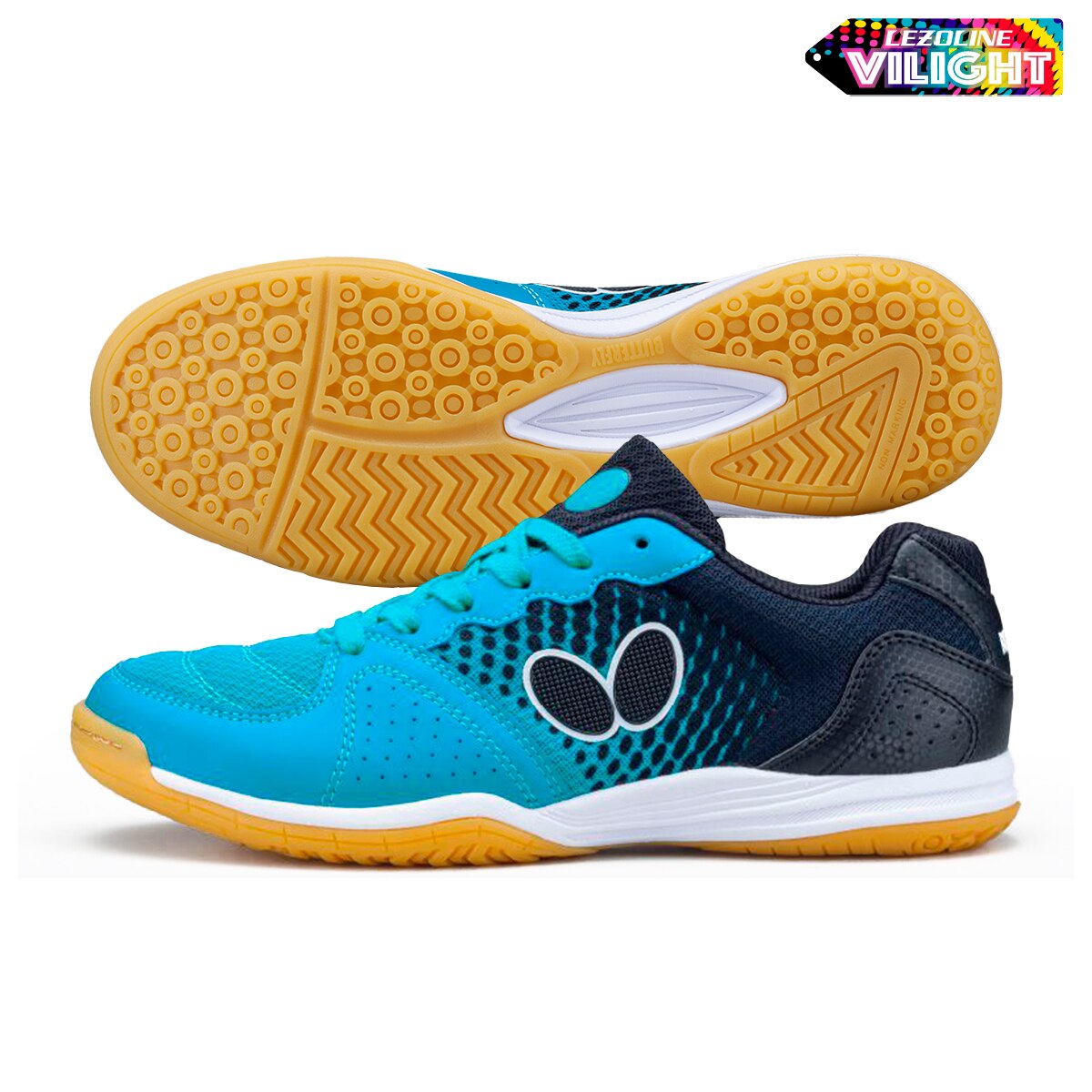 Lezoline Vilight Shoes: Turquoise Bottom Sole